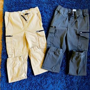 Boys Old Navy cargo joggers